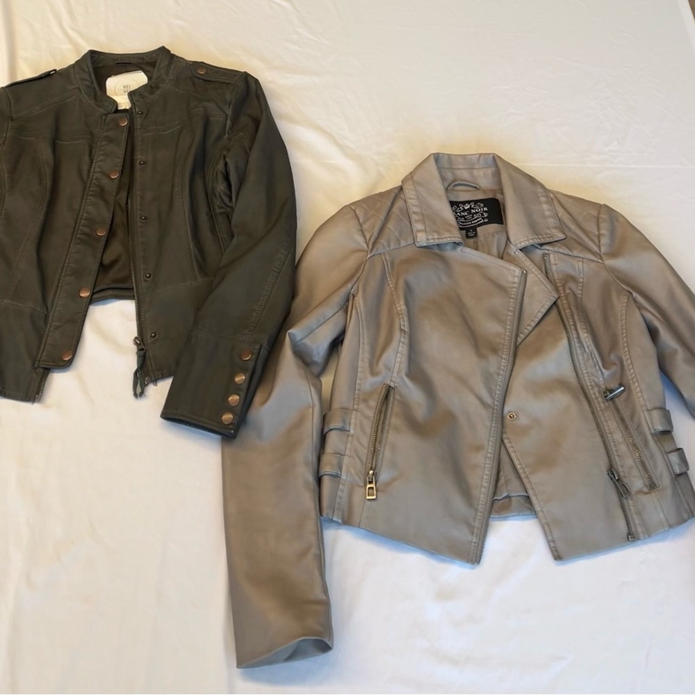 Faux Leather Jacket Bundle